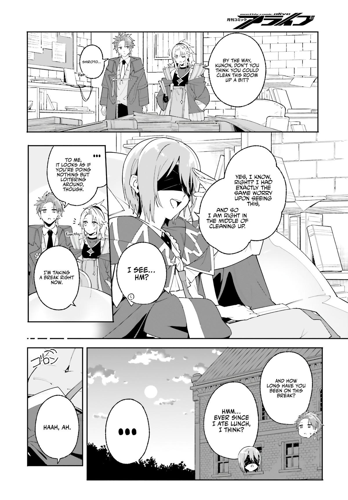 Majutsushi Kunon wa Mieteiru Chap 24 - Next Chap 25