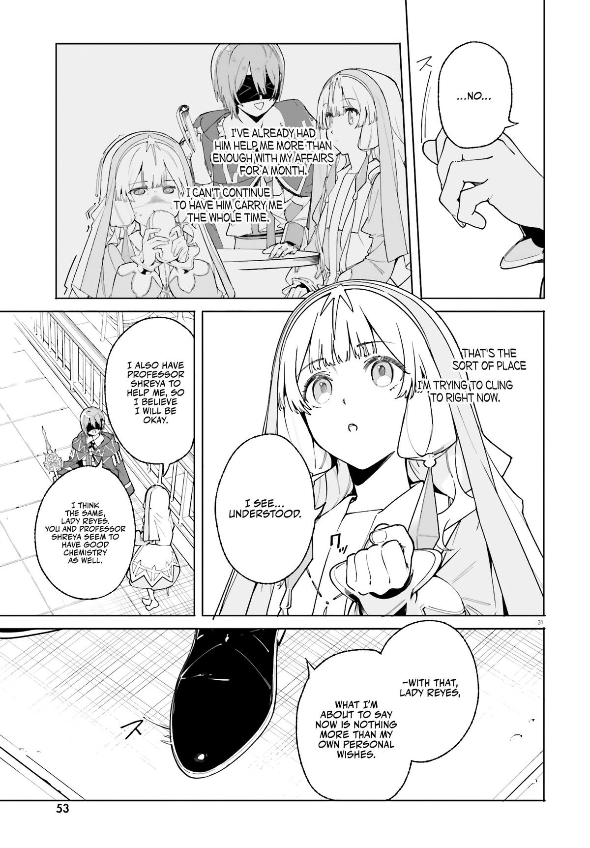 Majutsushi Kunon wa Mieteiru Chap 25 - Next Chap 26