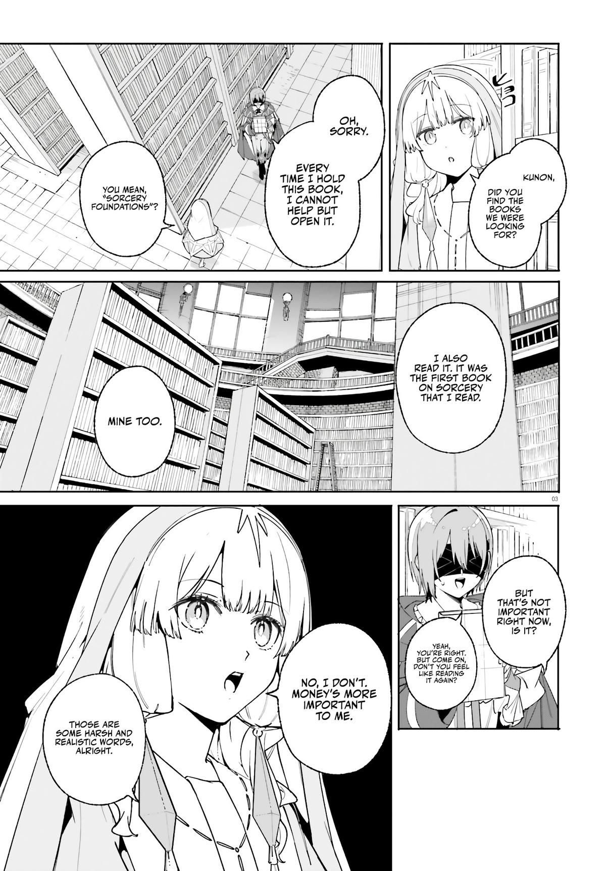 Majutsushi Kunon wa Mieteiru Chap 25 - Next Chap 26