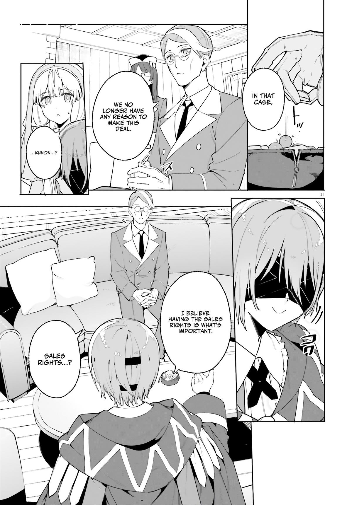 Majutsushi Kunon wa Mieteiru Chap 25 - Next Chap 26