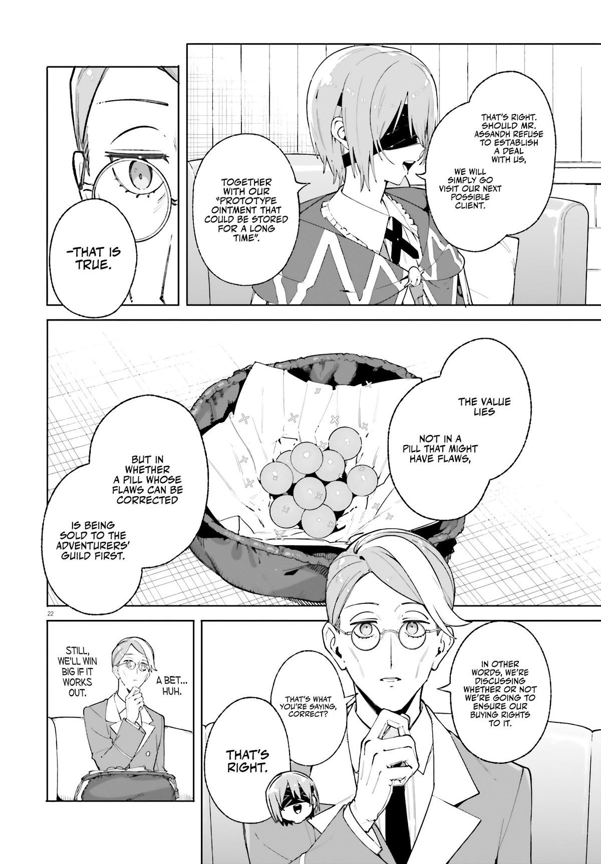 Majutsushi Kunon wa Mieteiru Chap 25 - Next Chap 26