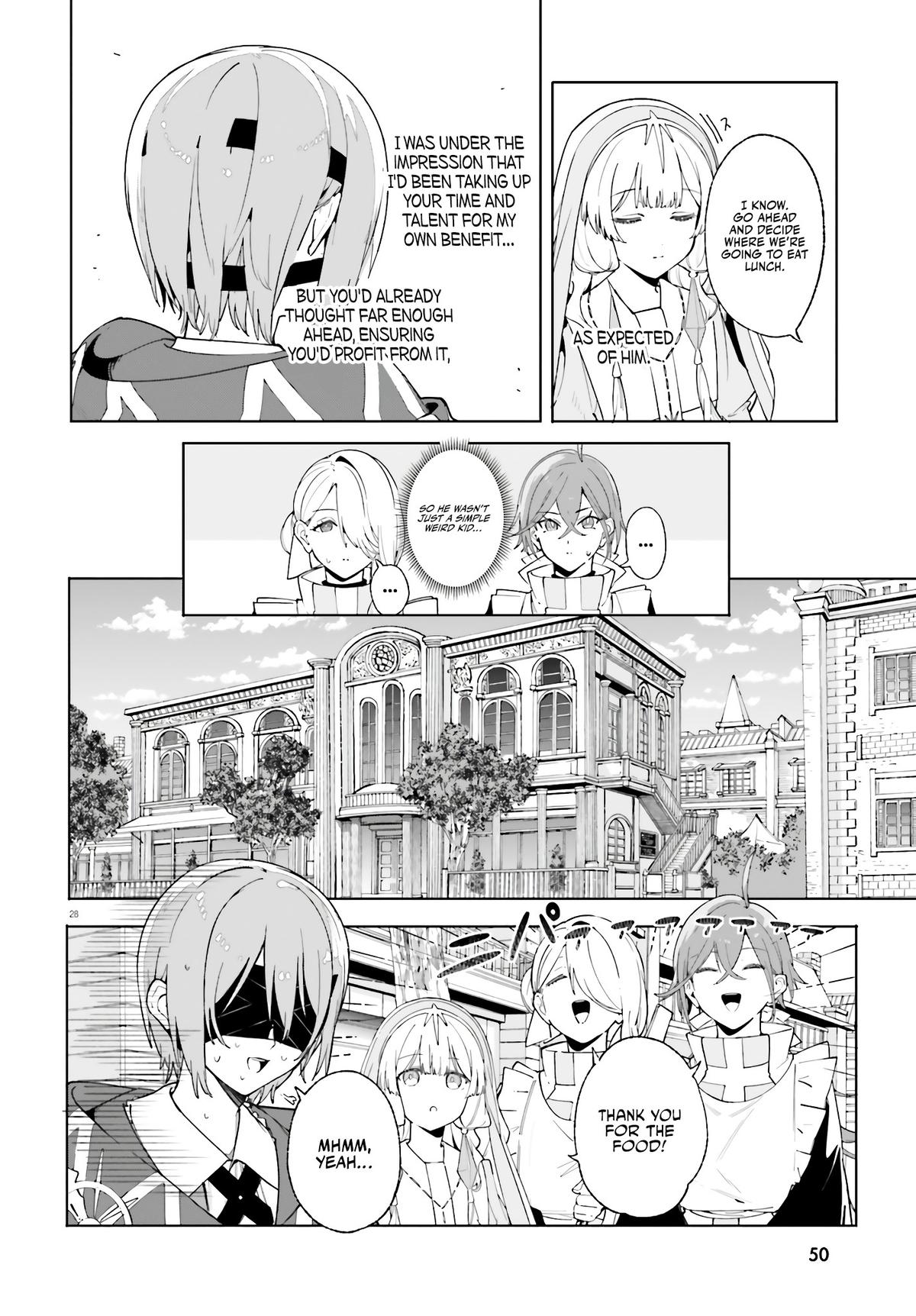 Majutsushi Kunon wa Mieteiru Chap 25 - Next Chap 26