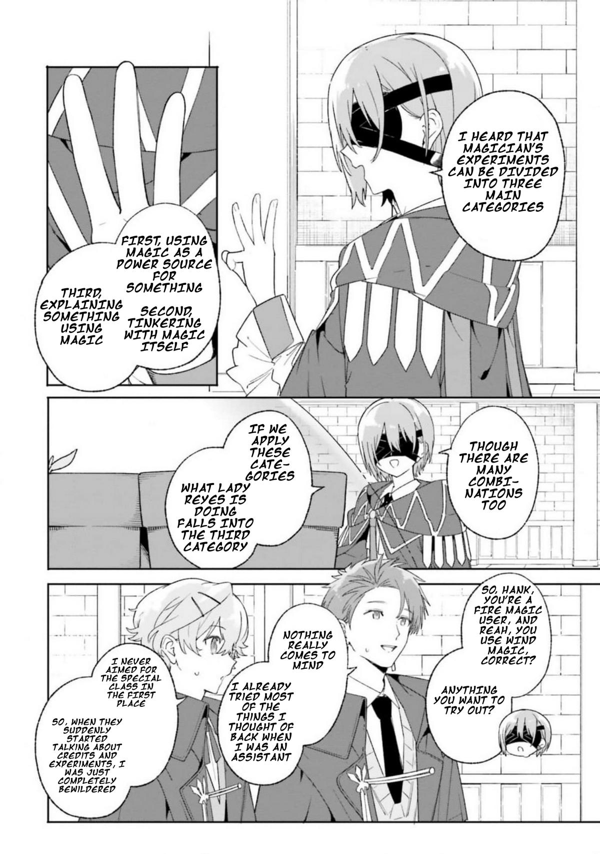 Majutsushi Kunon wa Mieteiru Chap 20 - Next Chap 21