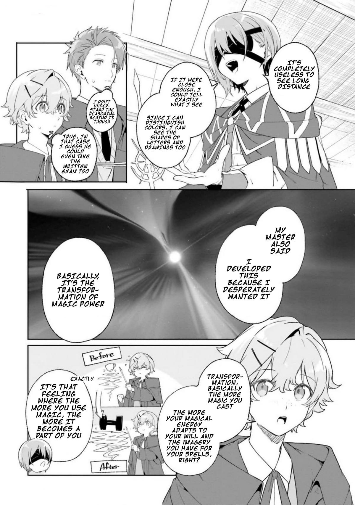 Majutsushi Kunon wa Mieteiru Chap 20 - Next Chap 21
