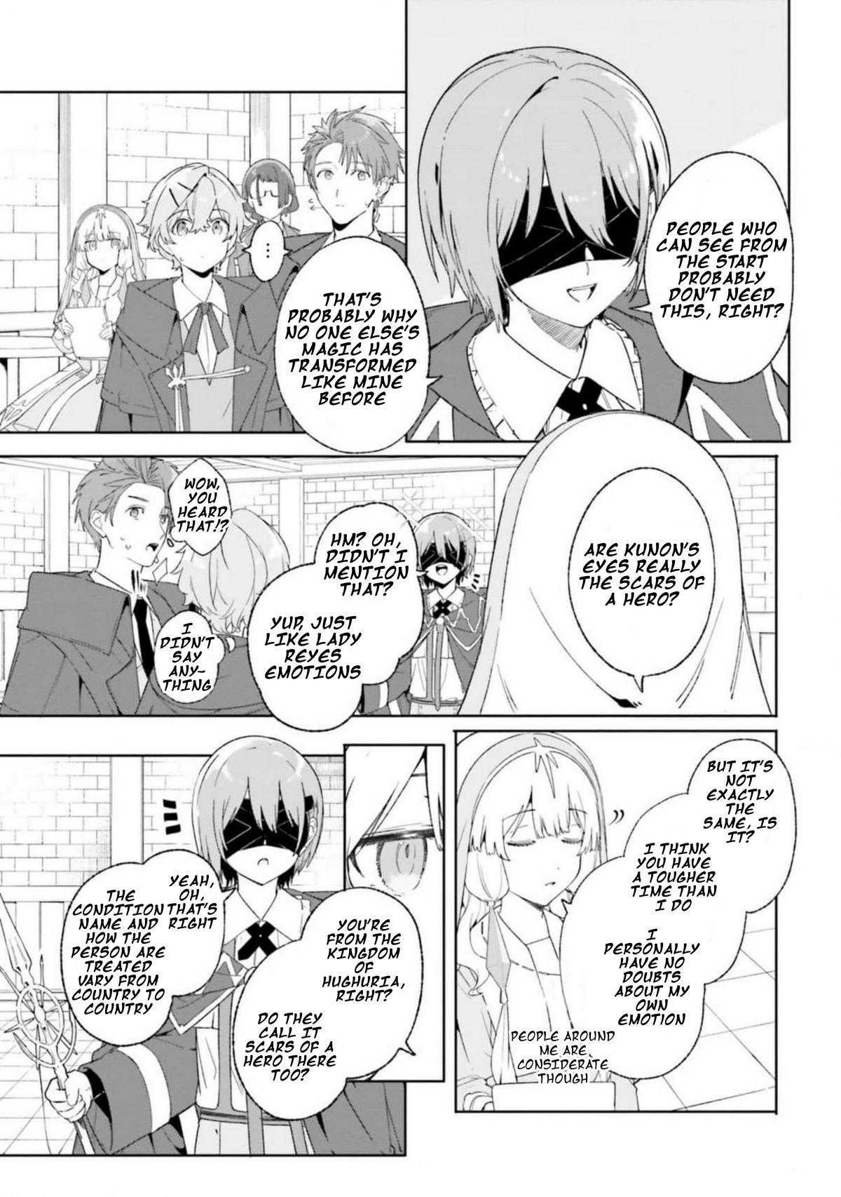 Majutsushi Kunon wa Mieteiru Chap 20 - Next Chap 21