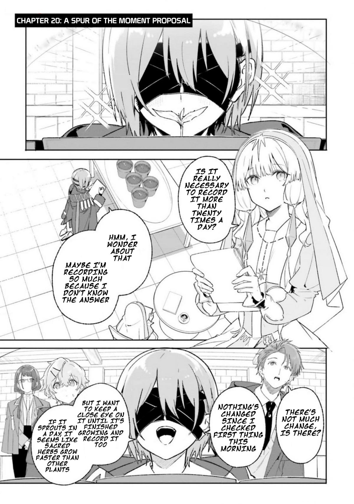 Majutsushi Kunon wa Mieteiru Chap 20 - Next Chap 21