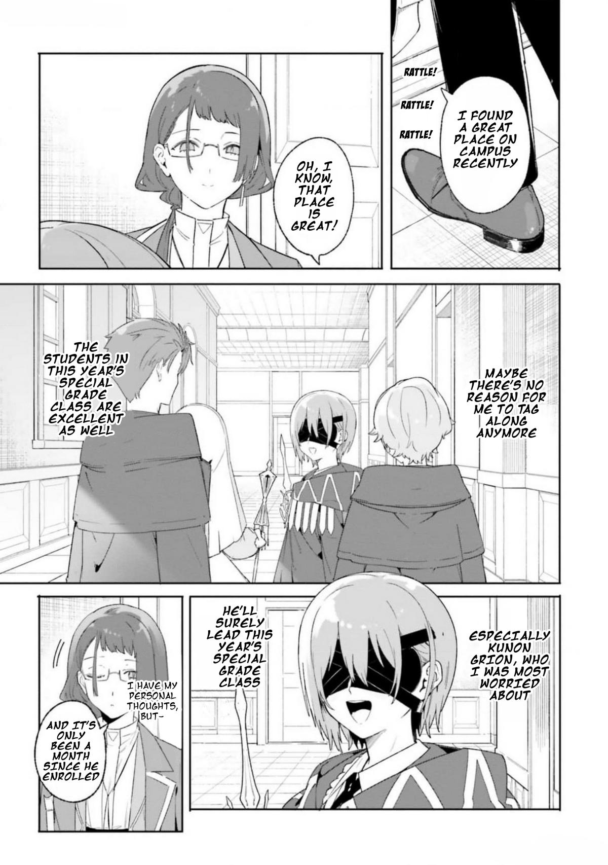 Majutsushi Kunon wa Mieteiru Chap 20 - Next Chap 21