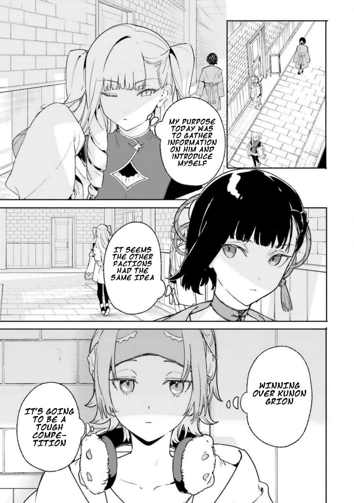 Majutsushi Kunon wa Mieteiru Chap 20 - Next Chap 21