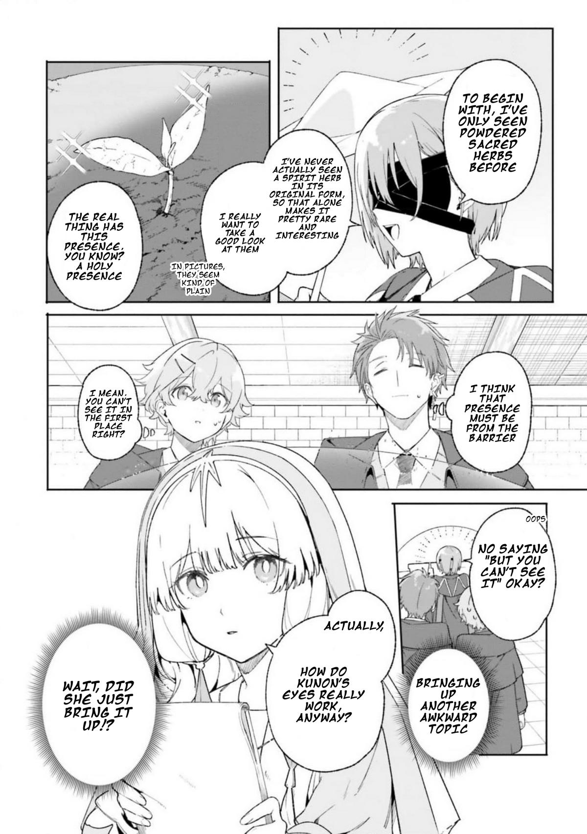 Majutsushi Kunon wa Mieteiru Chap 20 - Next Chap 21