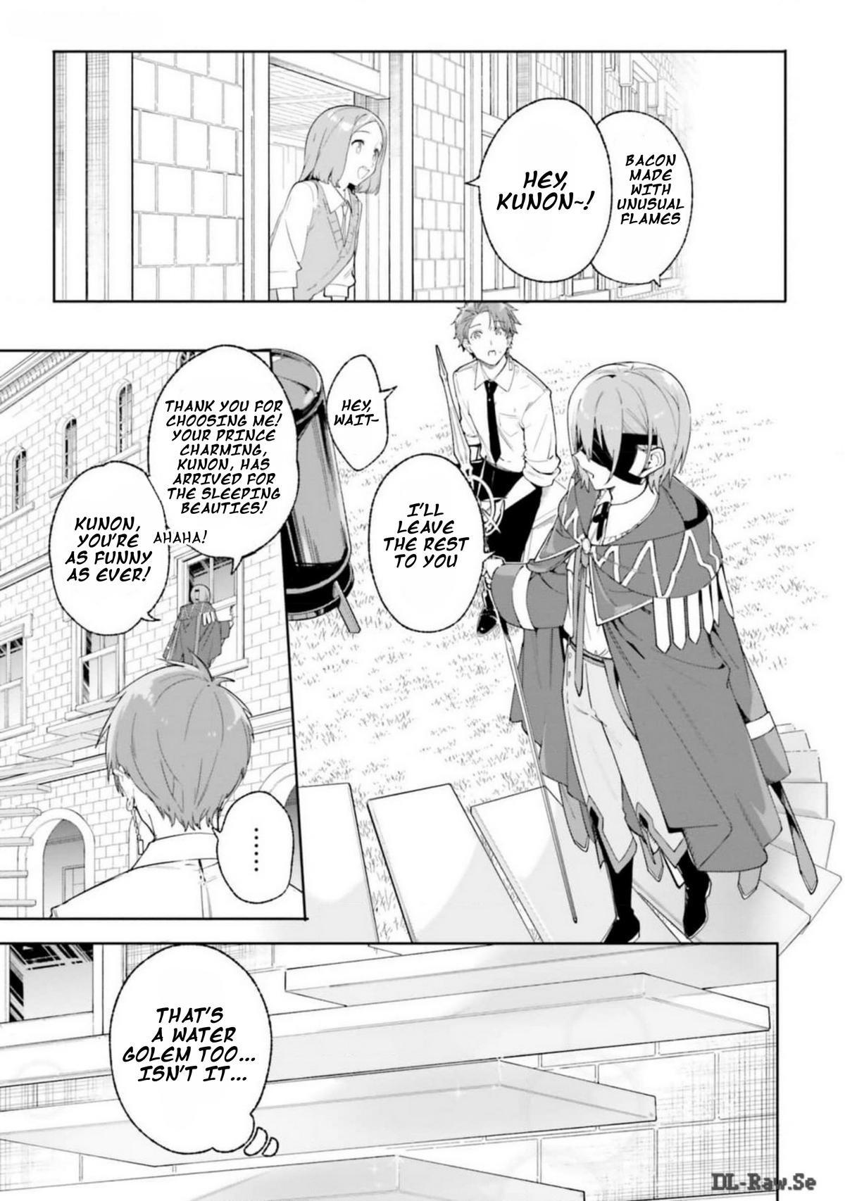 Majutsushi Kunon wa Mieteiru Chap 21 - Next Chap 22