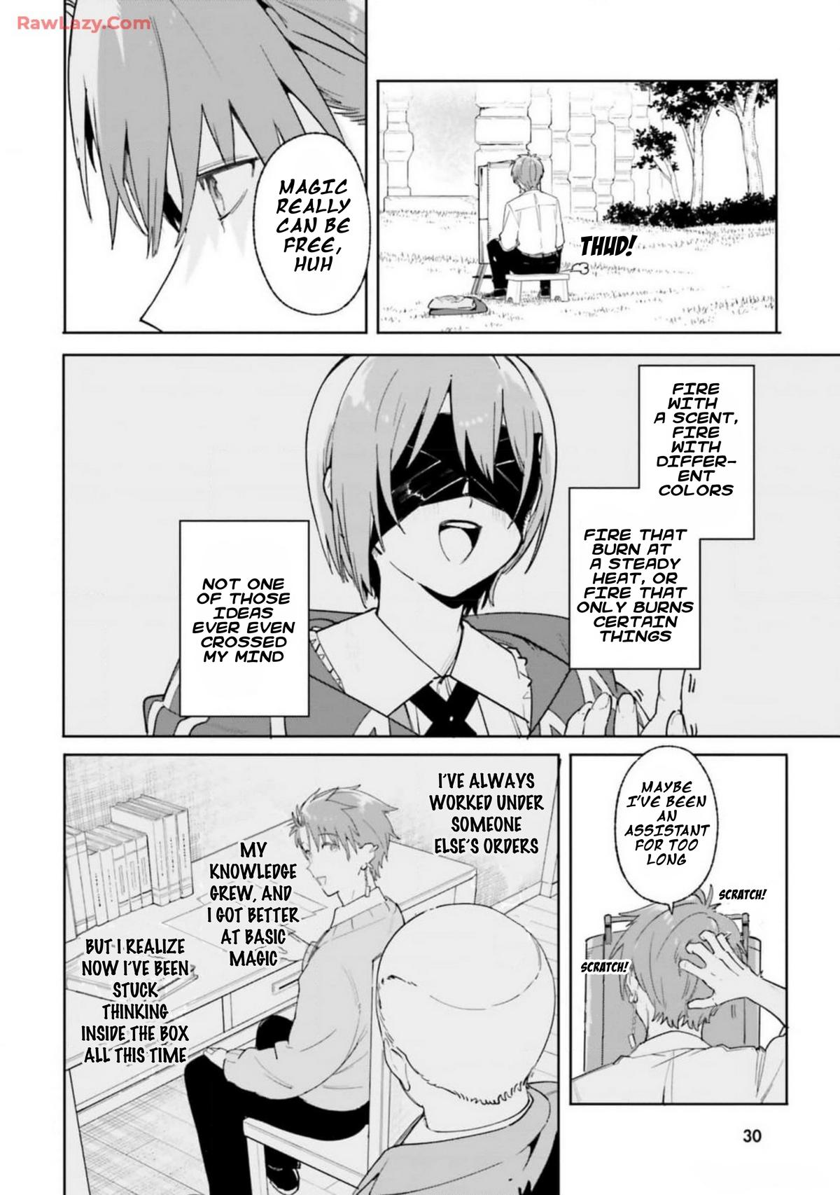 Majutsushi Kunon wa Mieteiru Chap 21 - Next Chap 22
