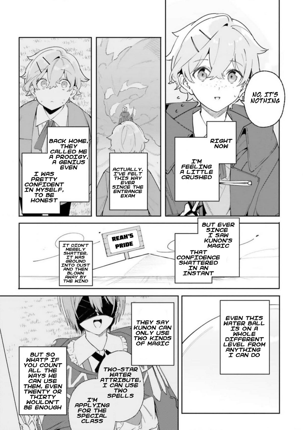 Majutsushi Kunon wa Mieteiru Chap 21 - Next Chap 22