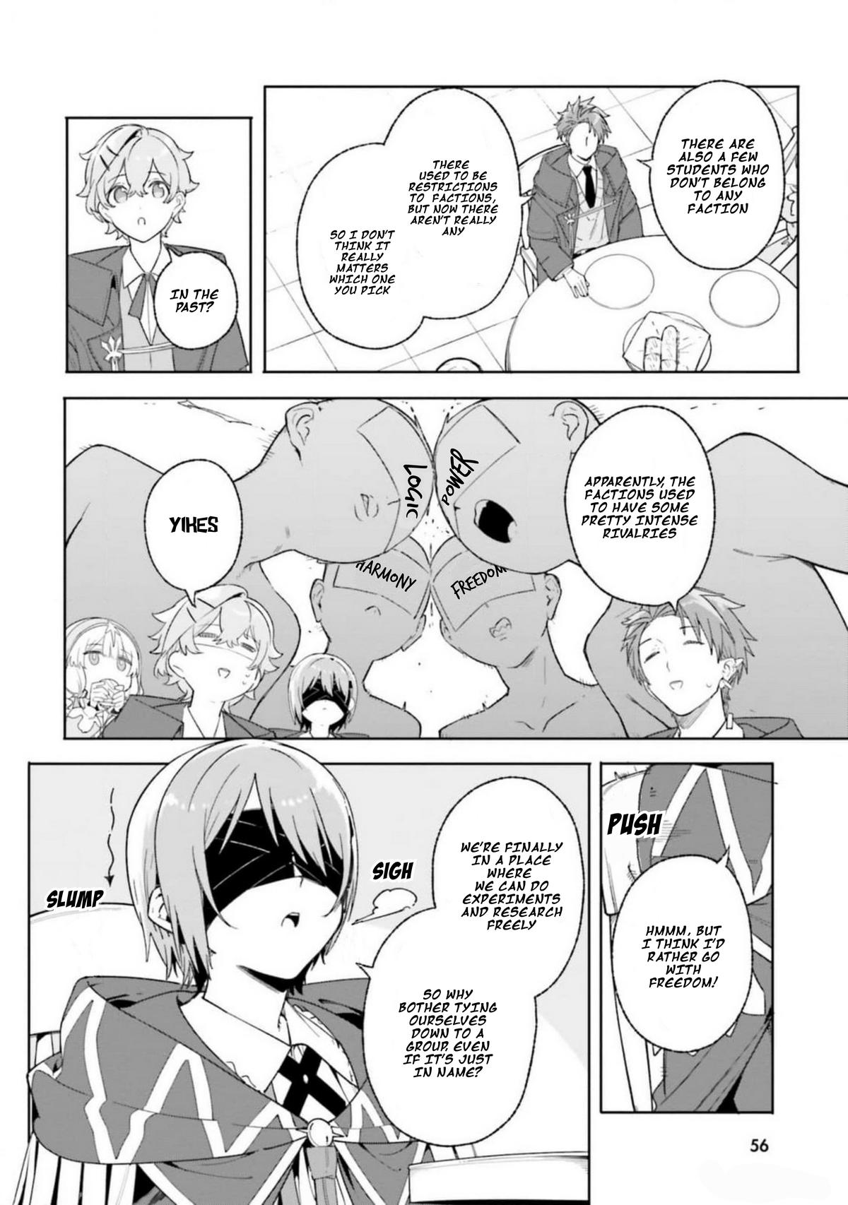 Majutsushi Kunon wa Mieteiru Chap 22 - Next Chap 23