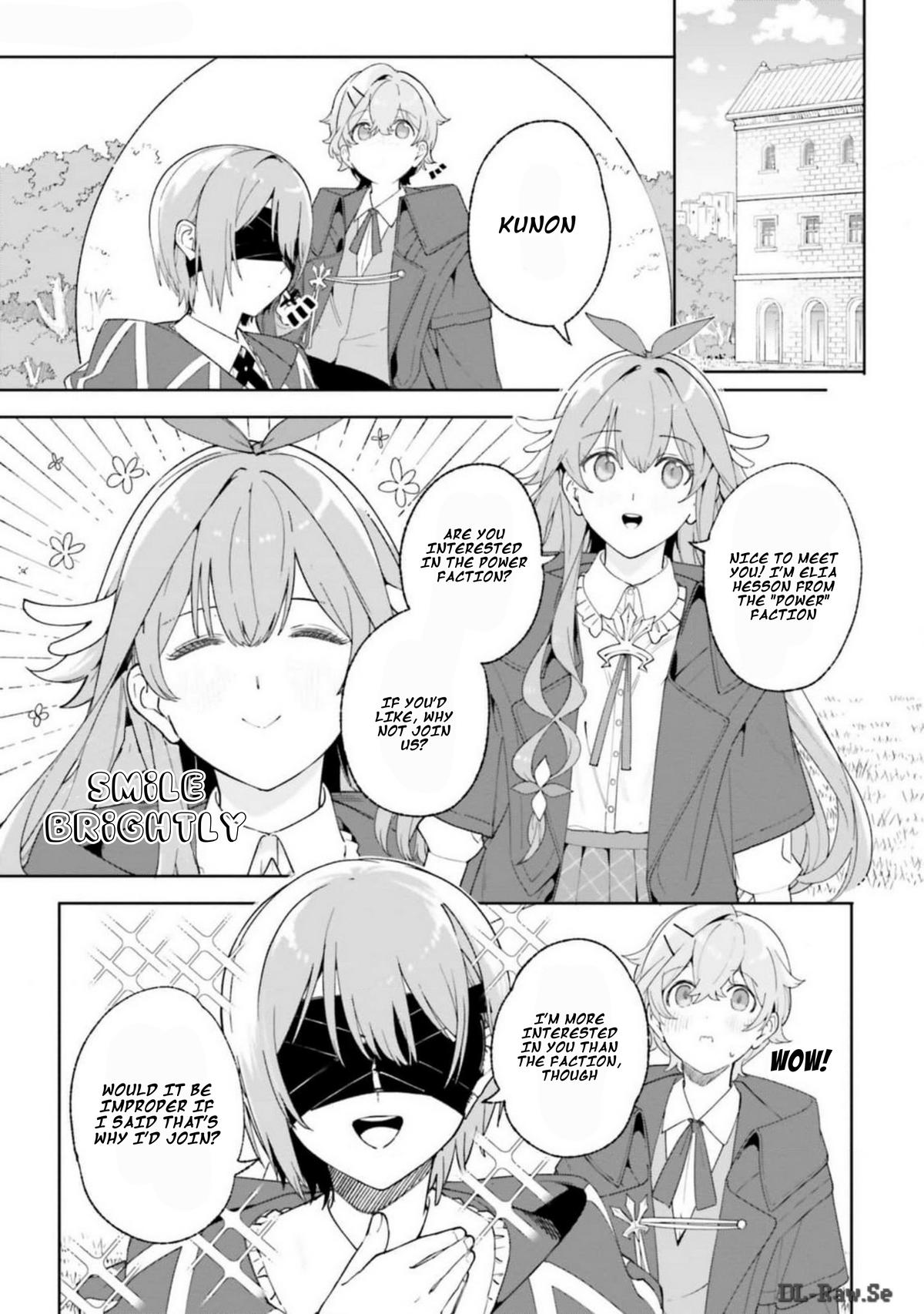 Majutsushi Kunon wa Mieteiru Chap 22 - Next Chap 23
