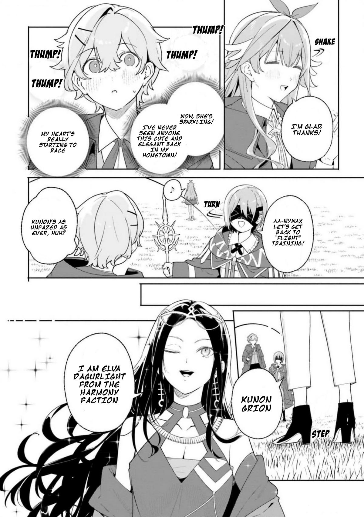 Majutsushi Kunon wa Mieteiru Chap 22 - Next Chap 23