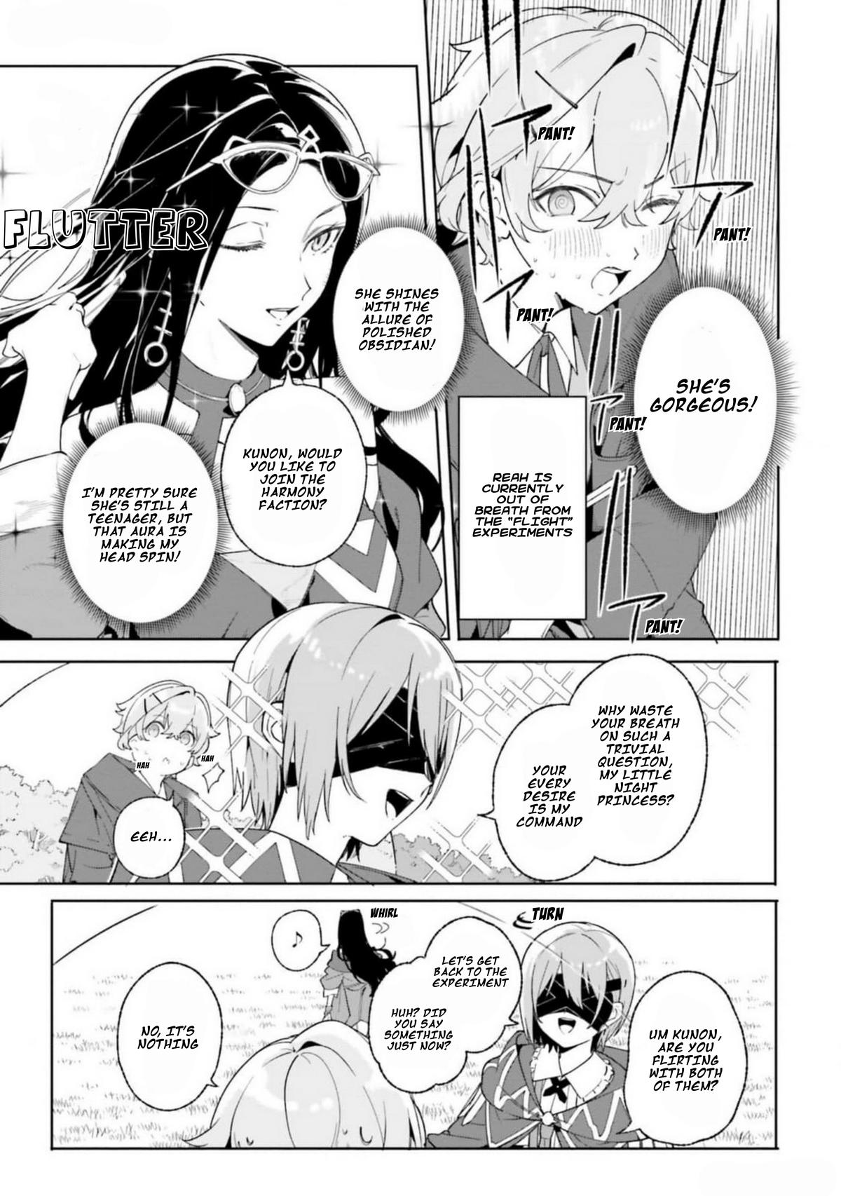 Majutsushi Kunon wa Mieteiru Chap 22 - Next Chap 23