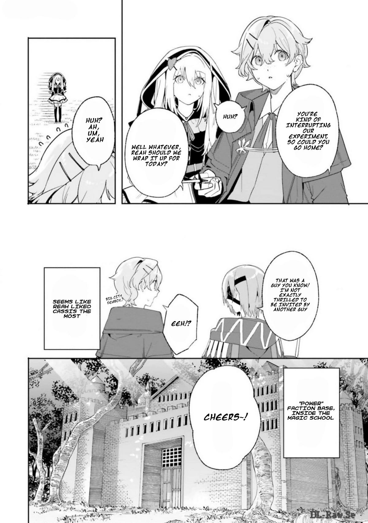 Majutsushi Kunon wa Mieteiru Chap 22 - Next Chap 23