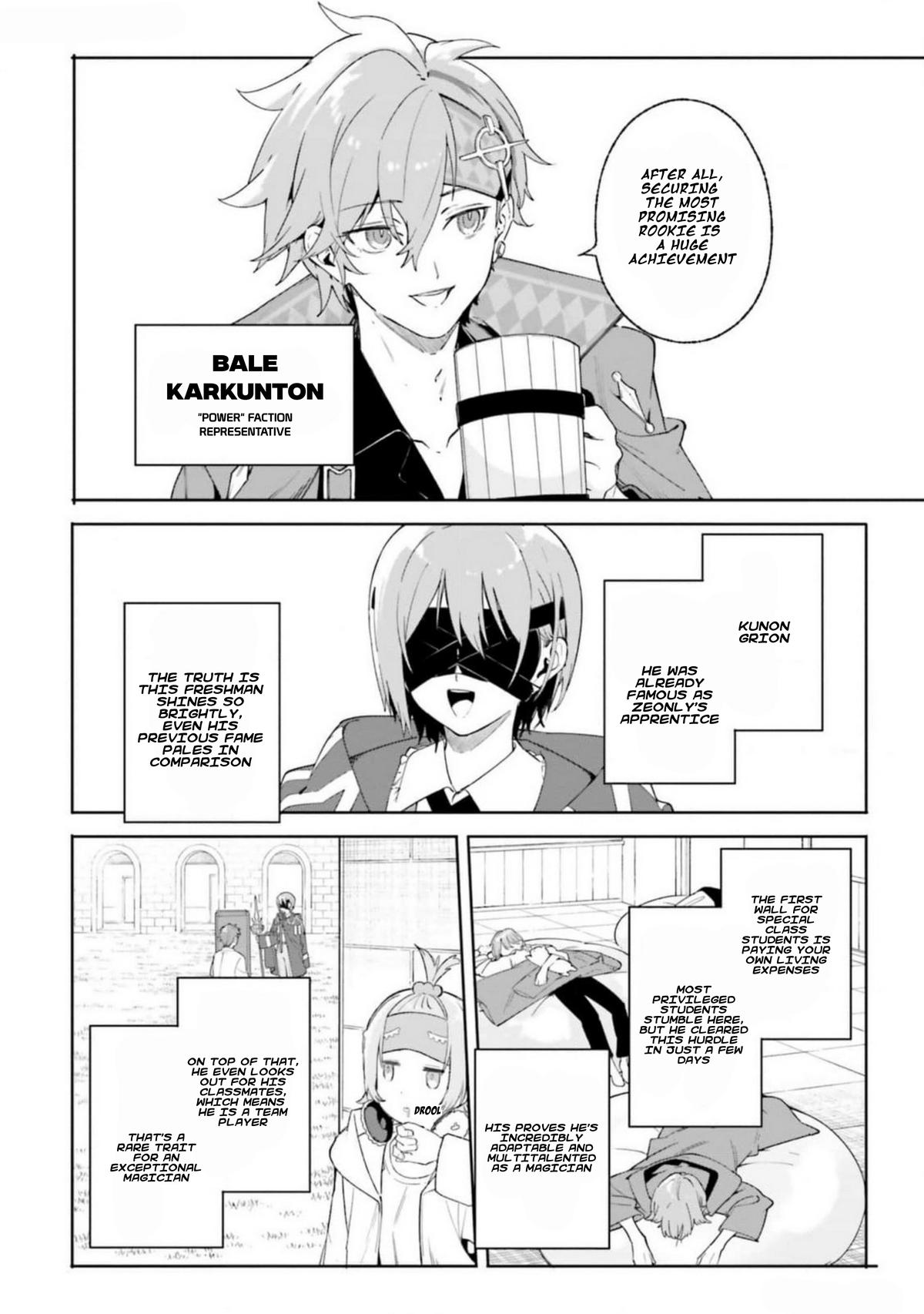 Majutsushi Kunon wa Mieteiru Chap 22 - Next Chap 23