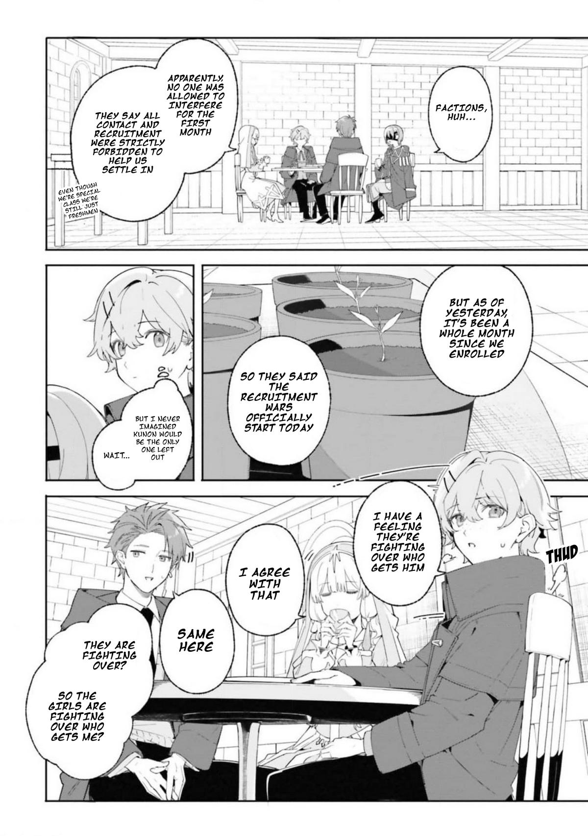 Majutsushi Kunon wa Mieteiru Chap 22 - Next Chap 23
