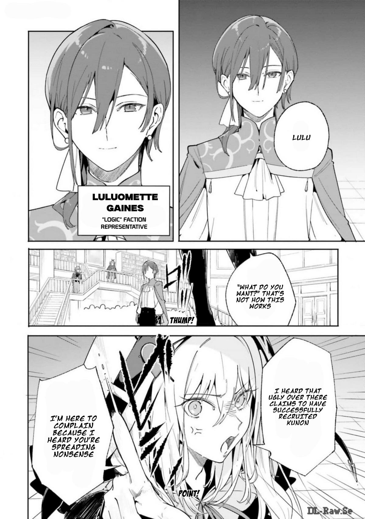 Majutsushi Kunon wa Mieteiru Chap 22 - Next Chap 23