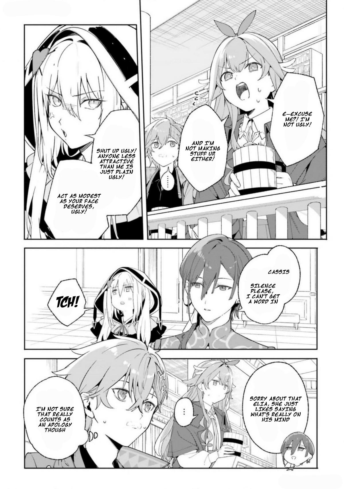 Majutsushi Kunon wa Mieteiru Chap 22 - Next Chap 23