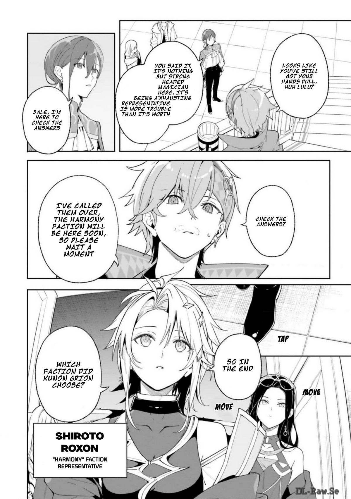 Majutsushi Kunon wa Mieteiru Chap 22 - Next Chap 23