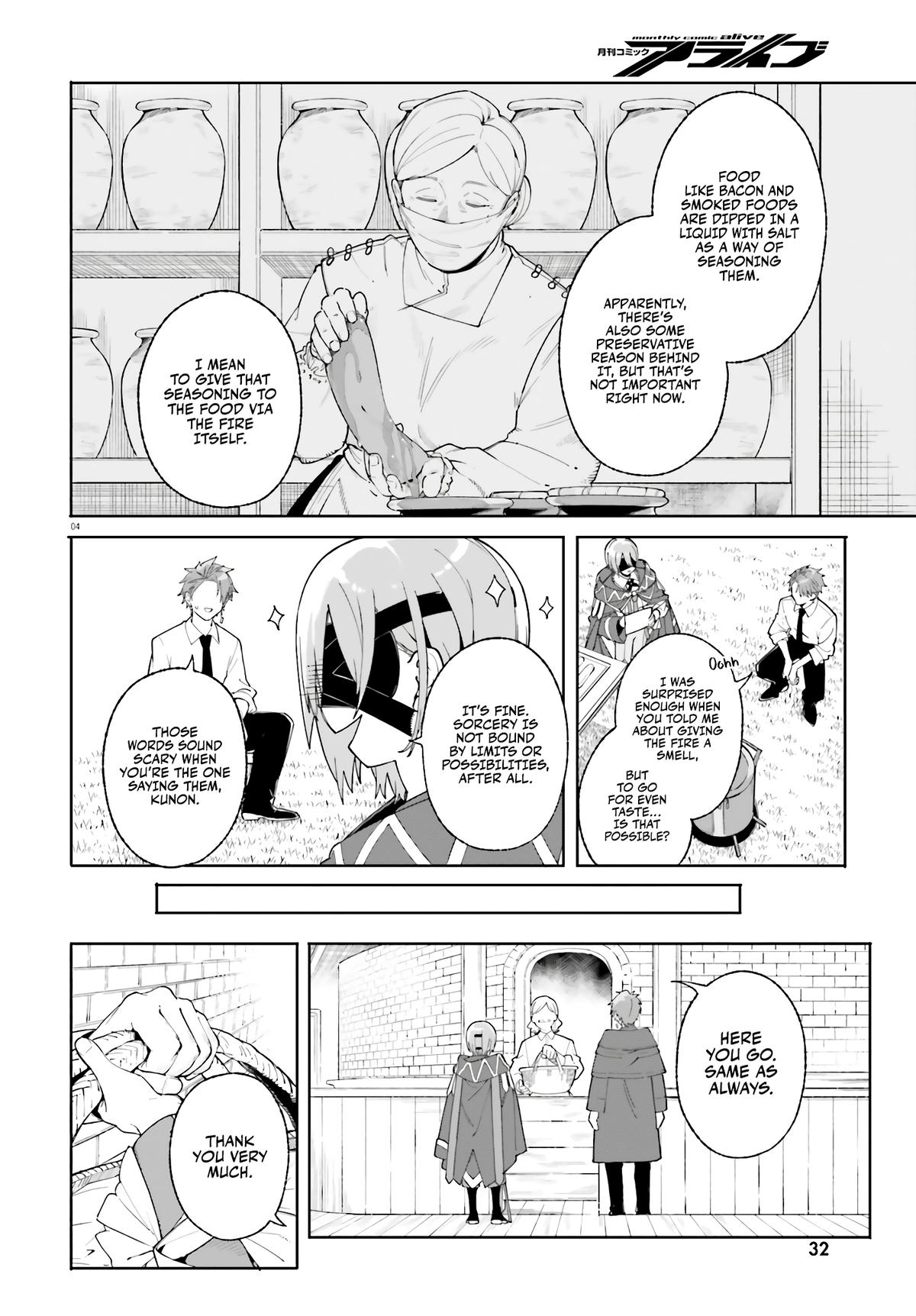 Majutsushi Kunon wa Mieteiru Chap 23 - Next Chap 24
