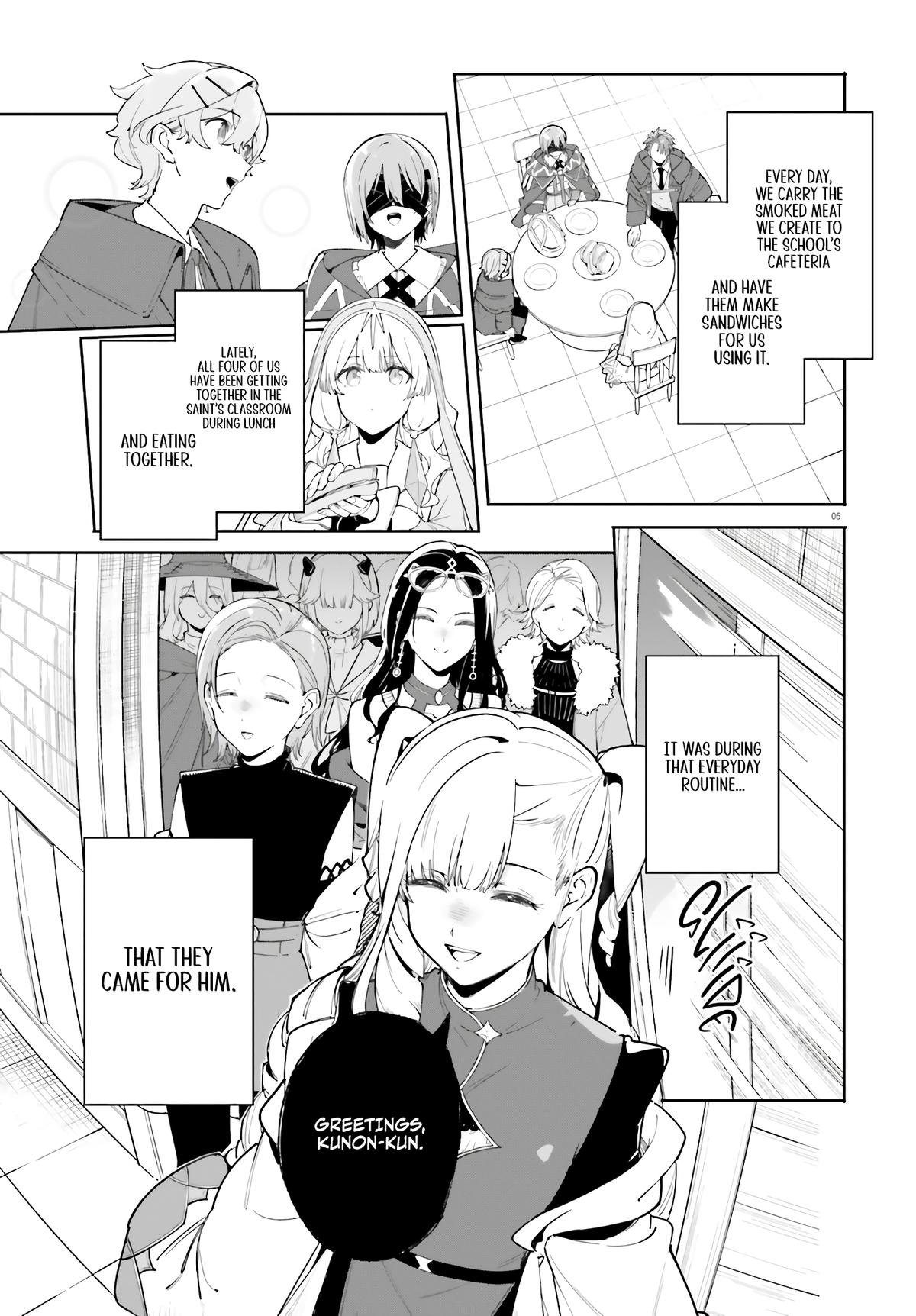Majutsushi Kunon wa Mieteiru Chap 23 - Next Chap 24