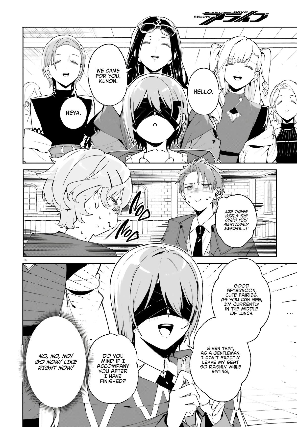 Majutsushi Kunon wa Mieteiru Chap 23 - Next Chap 24