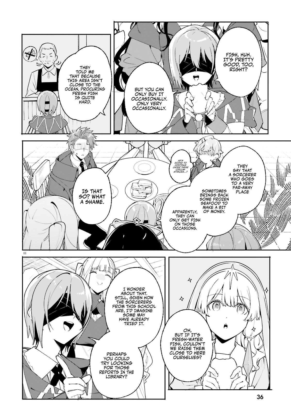 Majutsushi Kunon wa Mieteiru Chap 23 - Next Chap 24