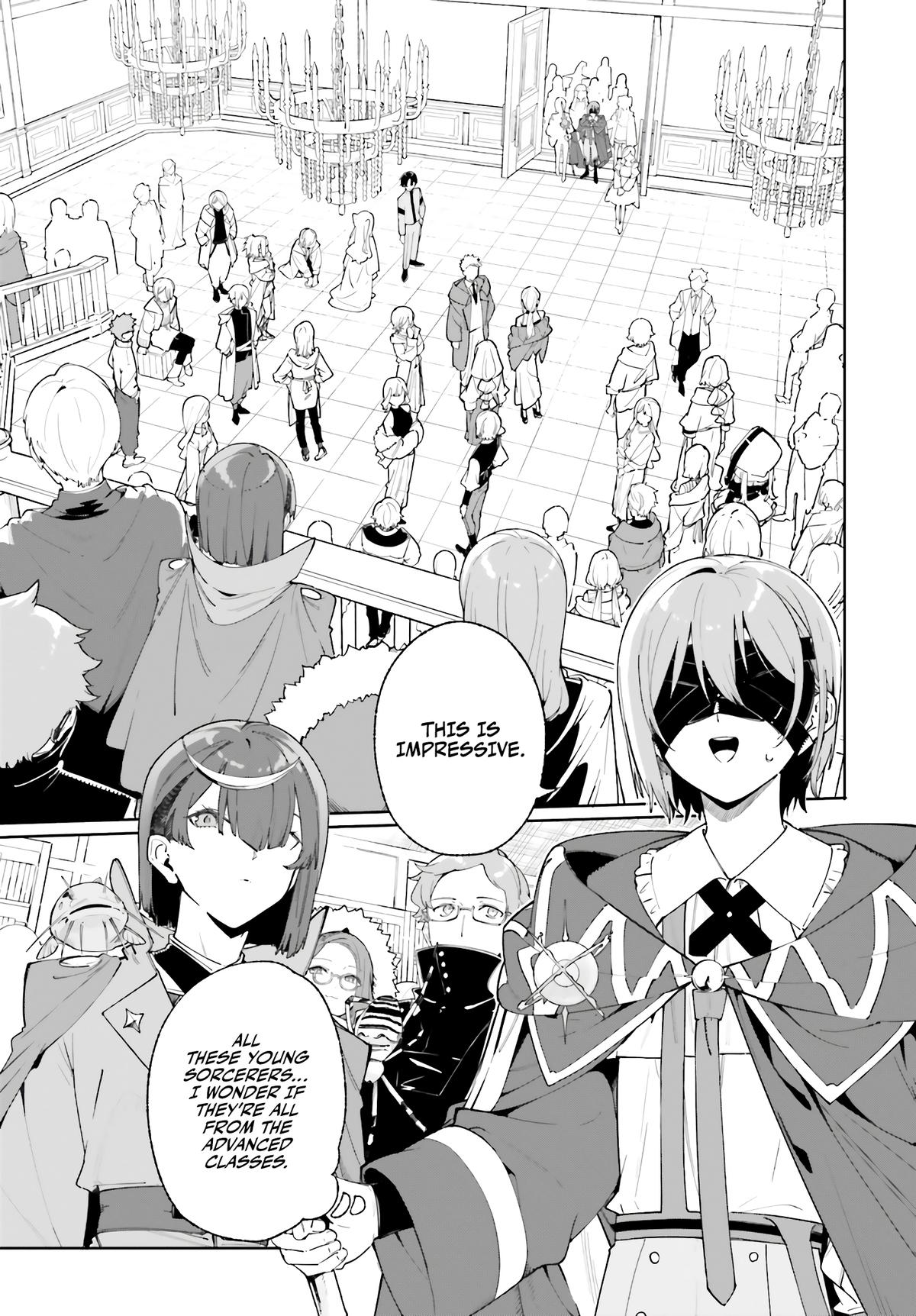 Majutsushi Kunon wa Mieteiru Chap 23 - Next Chap 24