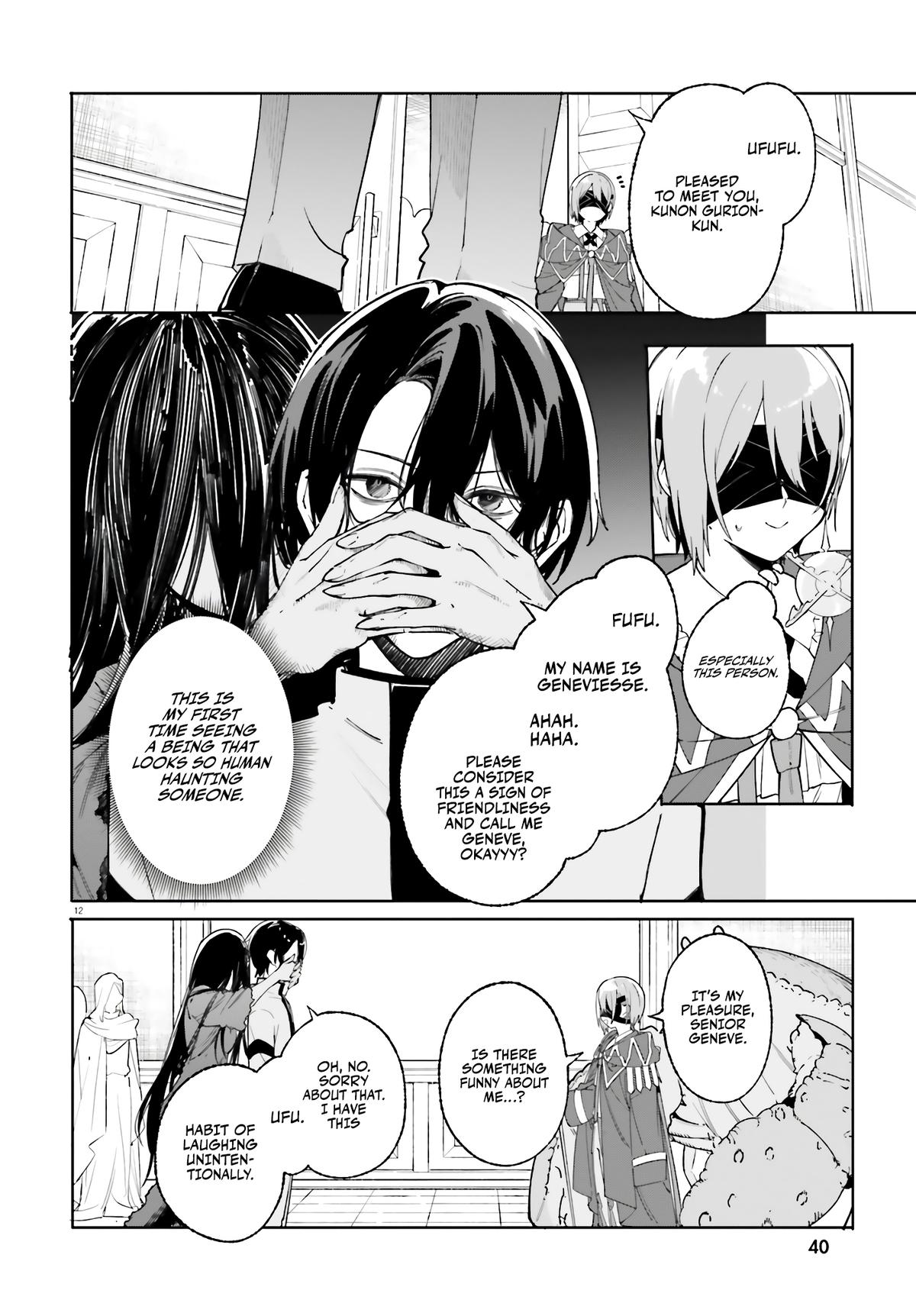 Majutsushi Kunon wa Mieteiru Chap 23 - Next Chap 24