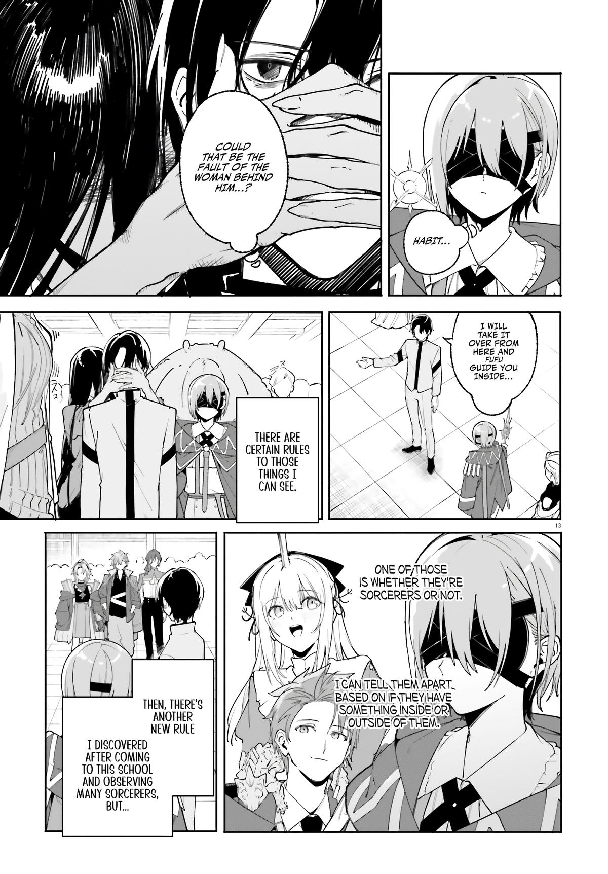 Majutsushi Kunon wa Mieteiru Chap 23 - Next Chap 24