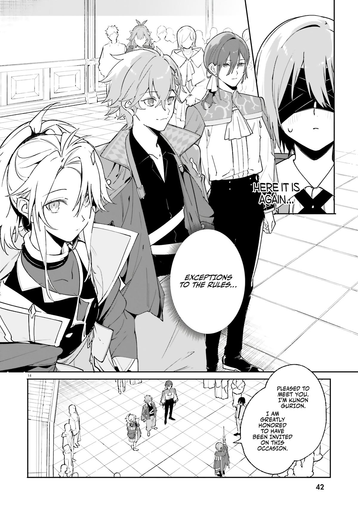 Majutsushi Kunon wa Mieteiru Chap 23 - Next Chap 24