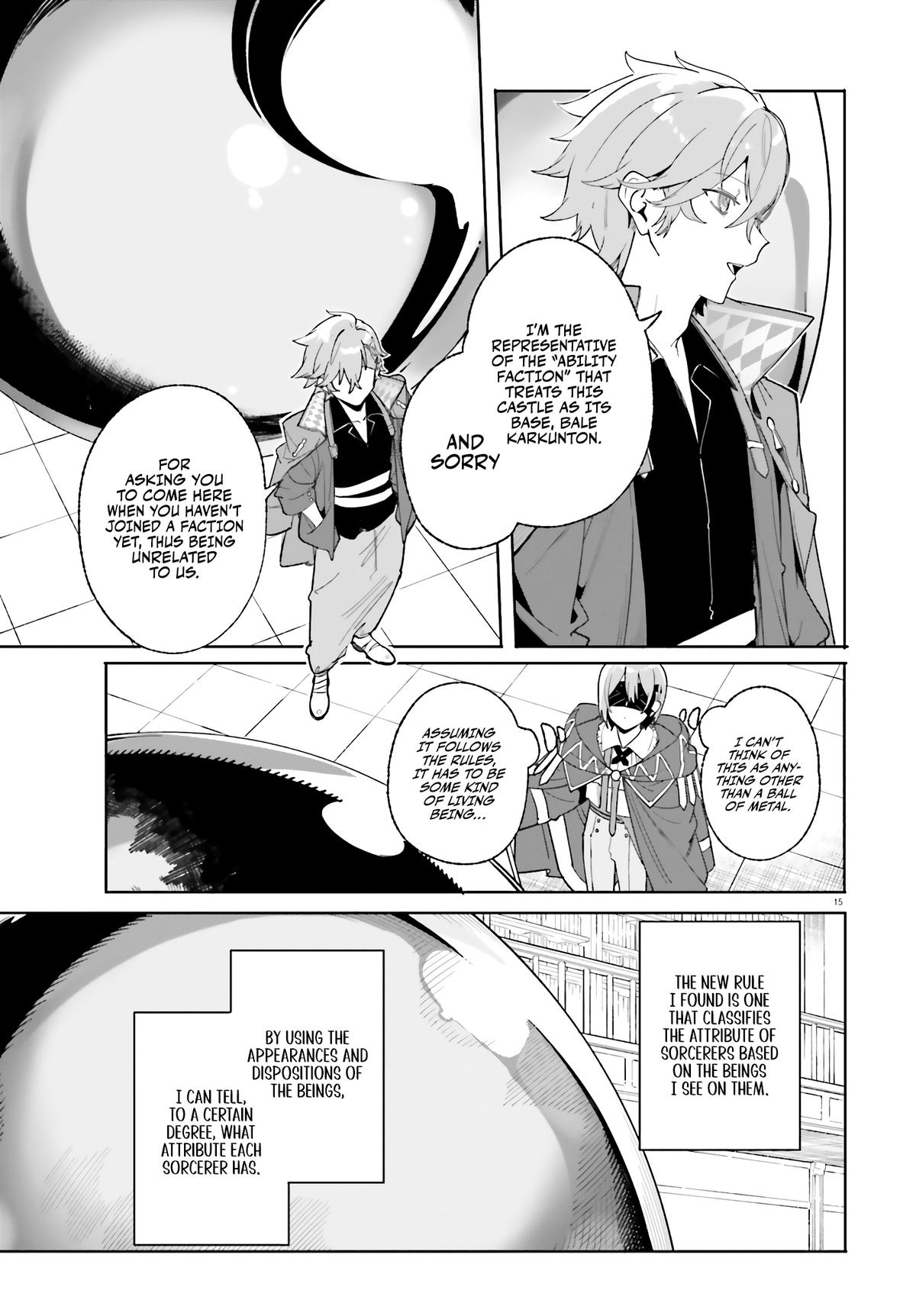 Majutsushi Kunon wa Mieteiru Chap 23 - Next Chap 24