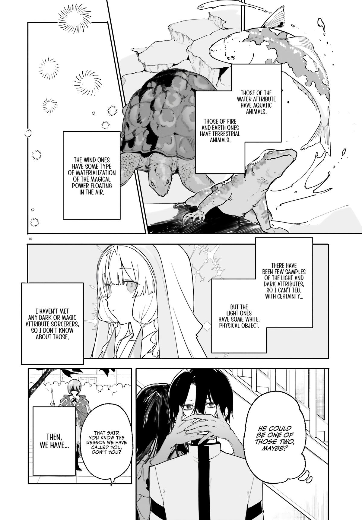 Majutsushi Kunon wa Mieteiru Chap 23 - Next Chap 24