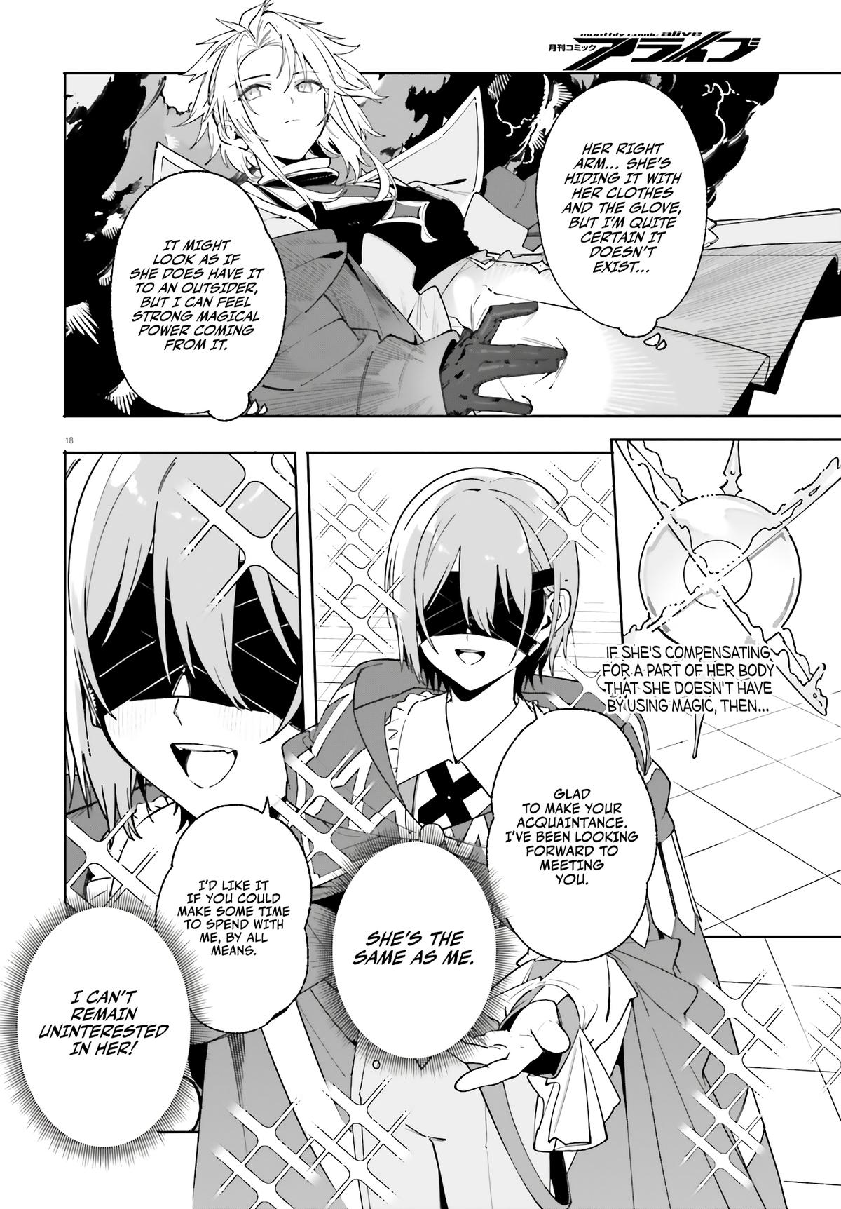 Majutsushi Kunon wa Mieteiru Chap 23 - Next Chap 24