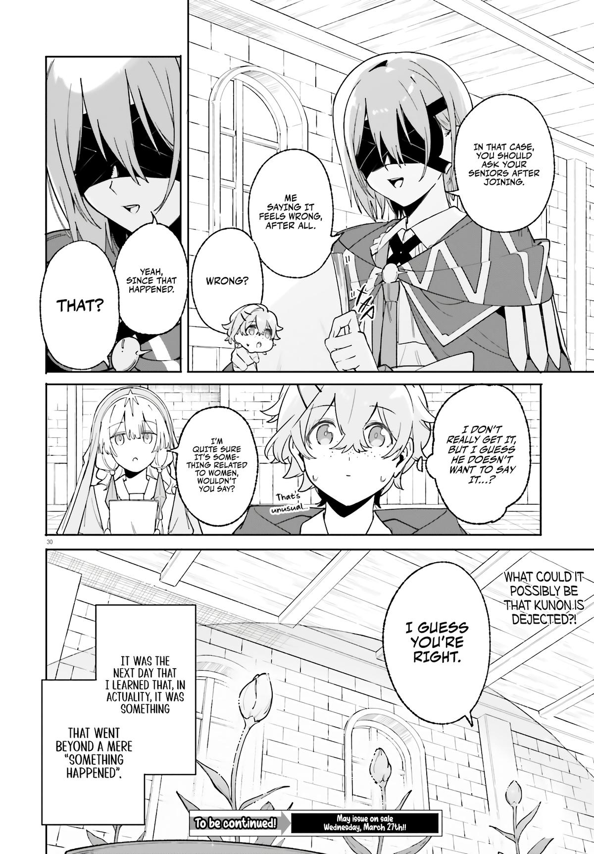 Majutsushi Kunon wa Mieteiru Chap 23 - Next Chap 24