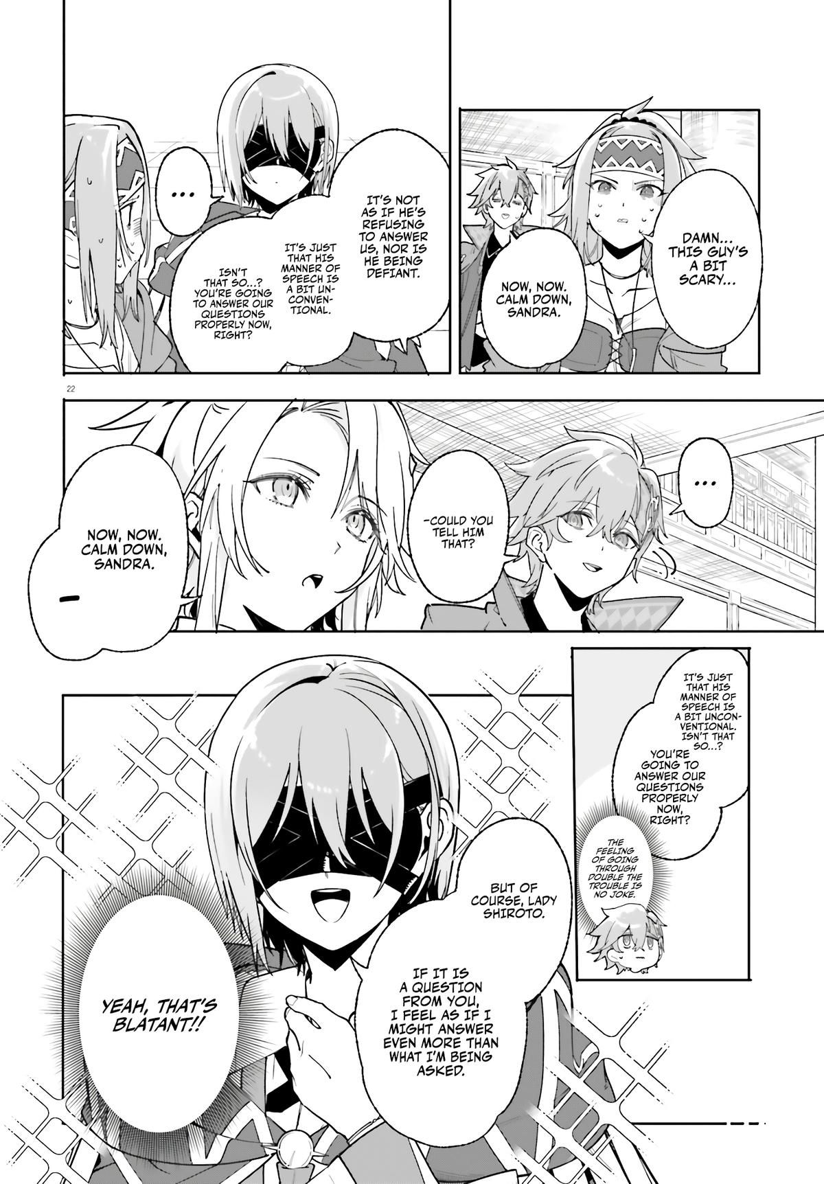 Majutsushi Kunon wa Mieteiru Chap 23 - Next Chap 24