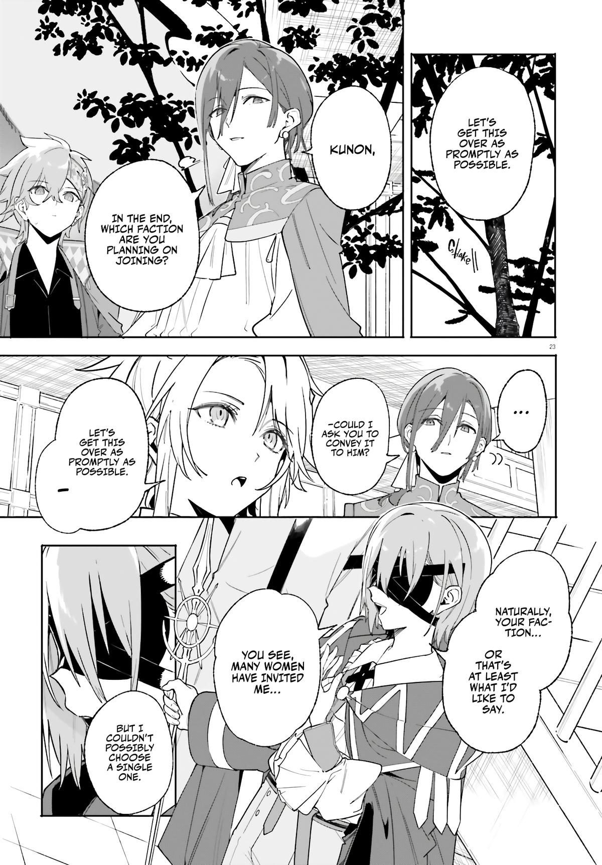 Majutsushi Kunon wa Mieteiru Chap 23 - Next Chap 24