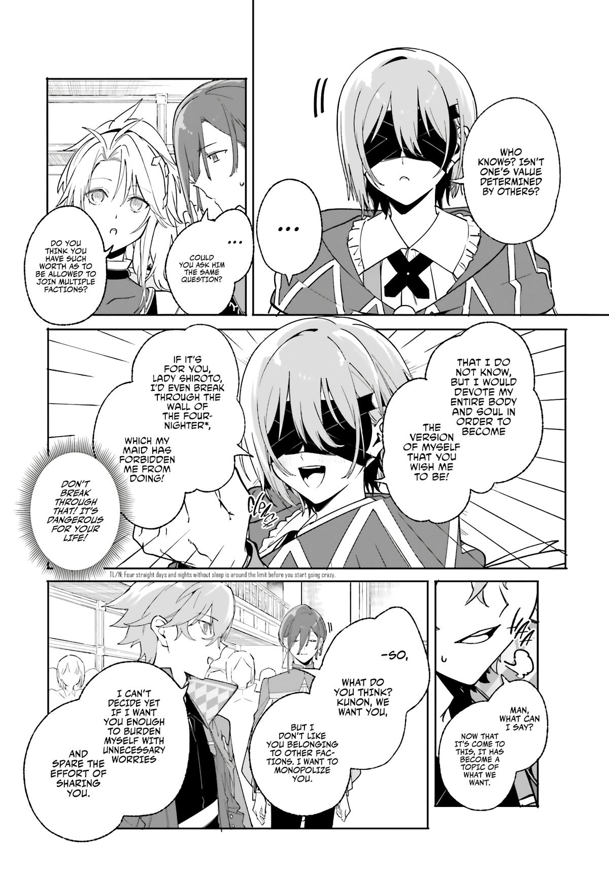 Majutsushi Kunon wa Mieteiru Chap 23 - Next Chap 24