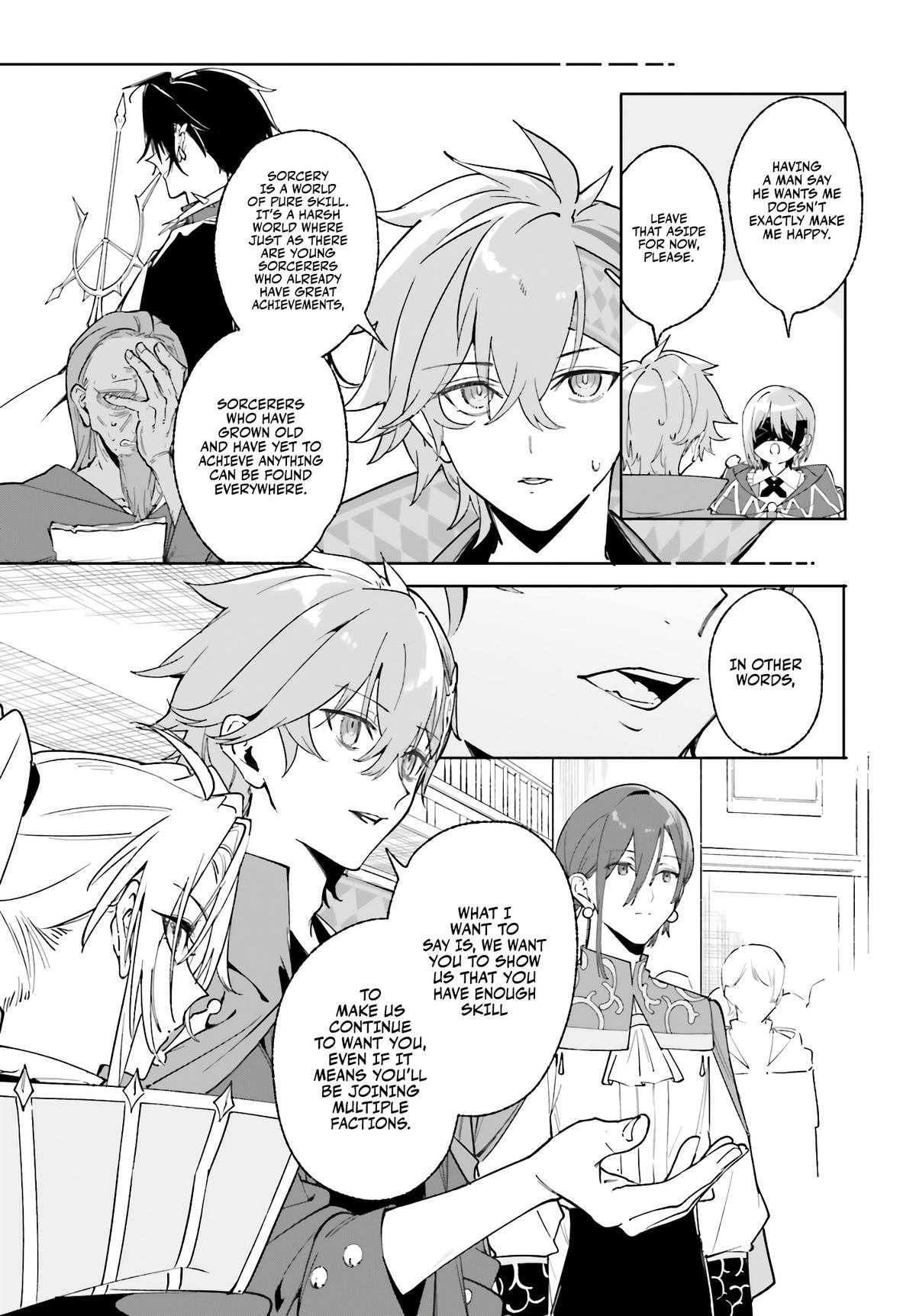 Majutsushi Kunon wa Mieteiru Chap 23 - Next Chap 24
