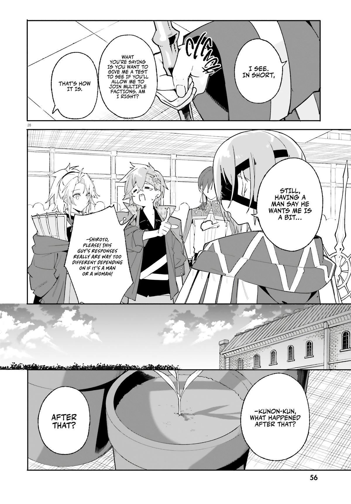 Majutsushi Kunon wa Mieteiru Chap 23 - Next Chap 24
