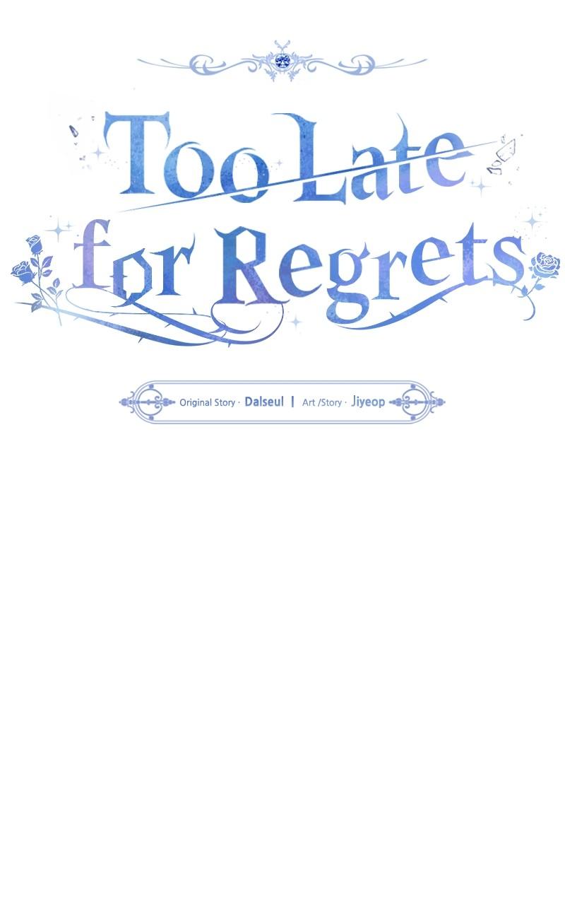 Too Late for Regrets Chap 27 - Next Chap 28