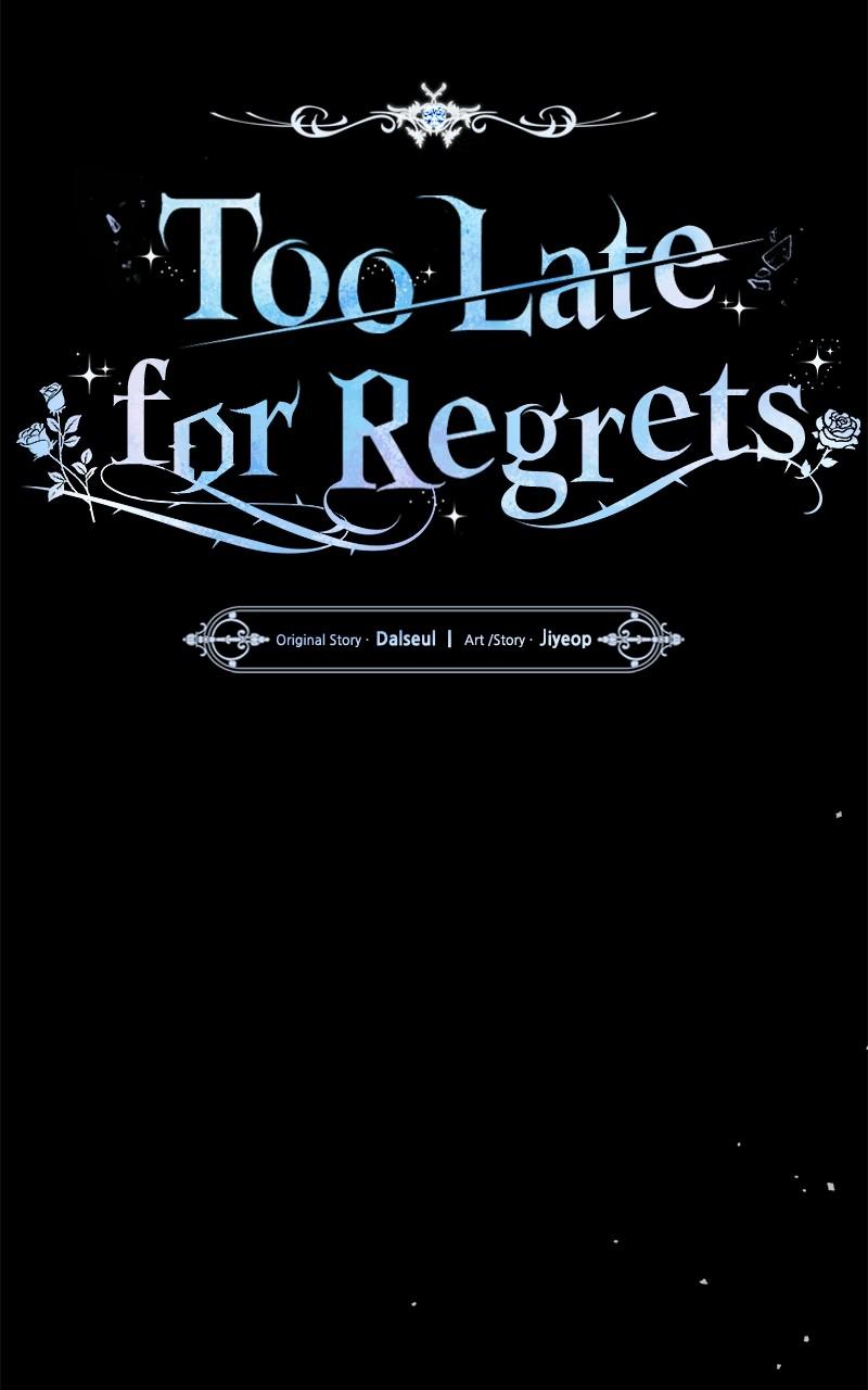 Too Late for Regrets Chap 26 - Next Chap 27
