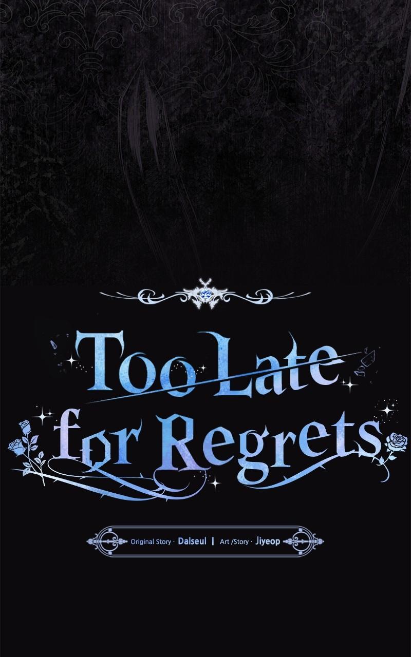 Too Late for Regrets Chap 33 - Next Chap 34