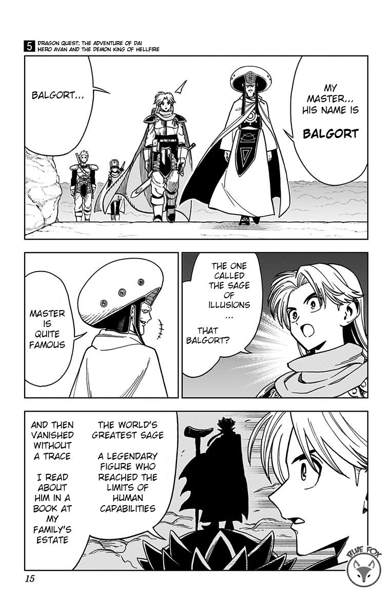 Dragon Quest: Dai no Daibouken - Yuusha Avan to Gokuen no Maou Chap 17 - Next Chap 18