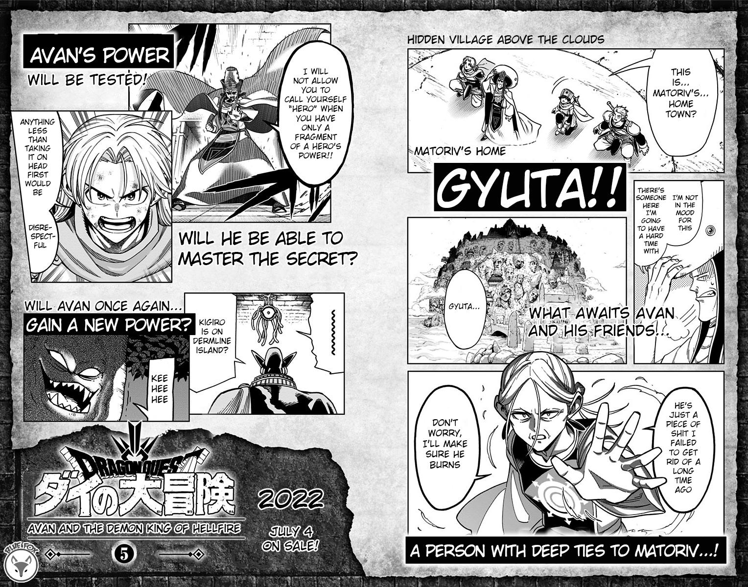 Dragon Quest: Dai no Daibouken - Yuusha Avan to Gokuen no Maou Chap 16 - Next Chap 17