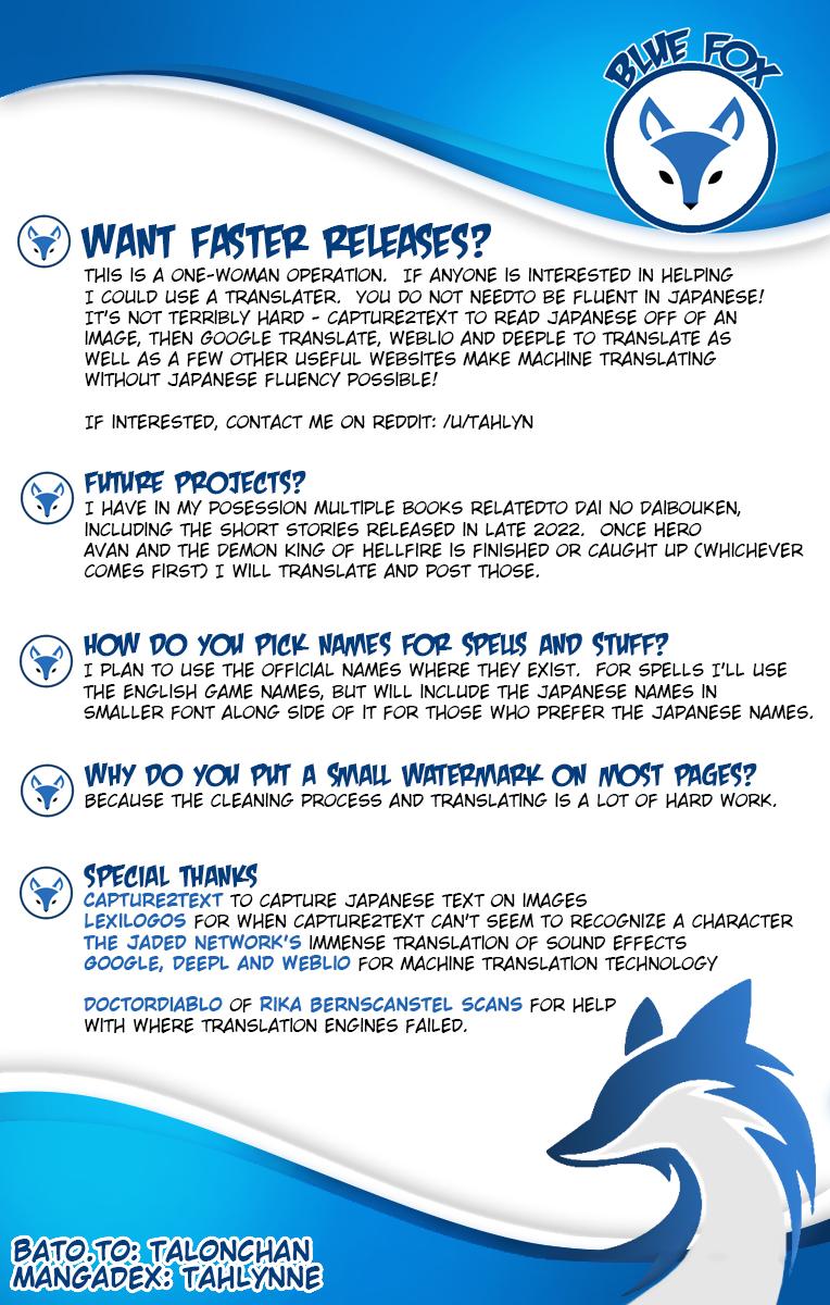 Dragon Quest: Dai no Daibouken - Yuusha Avan to Gokuen no Maou Chap 12 - Next Chap 13