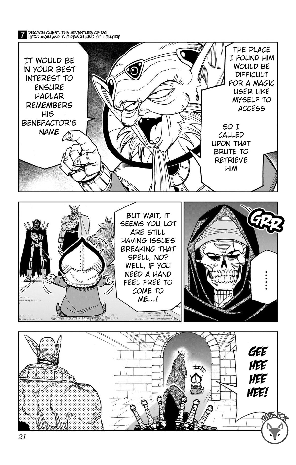 Dragon Quest: Dai no Daibouken - Yuusha Avan to Gokuen no Maou Chap 25 - Next Chap 26